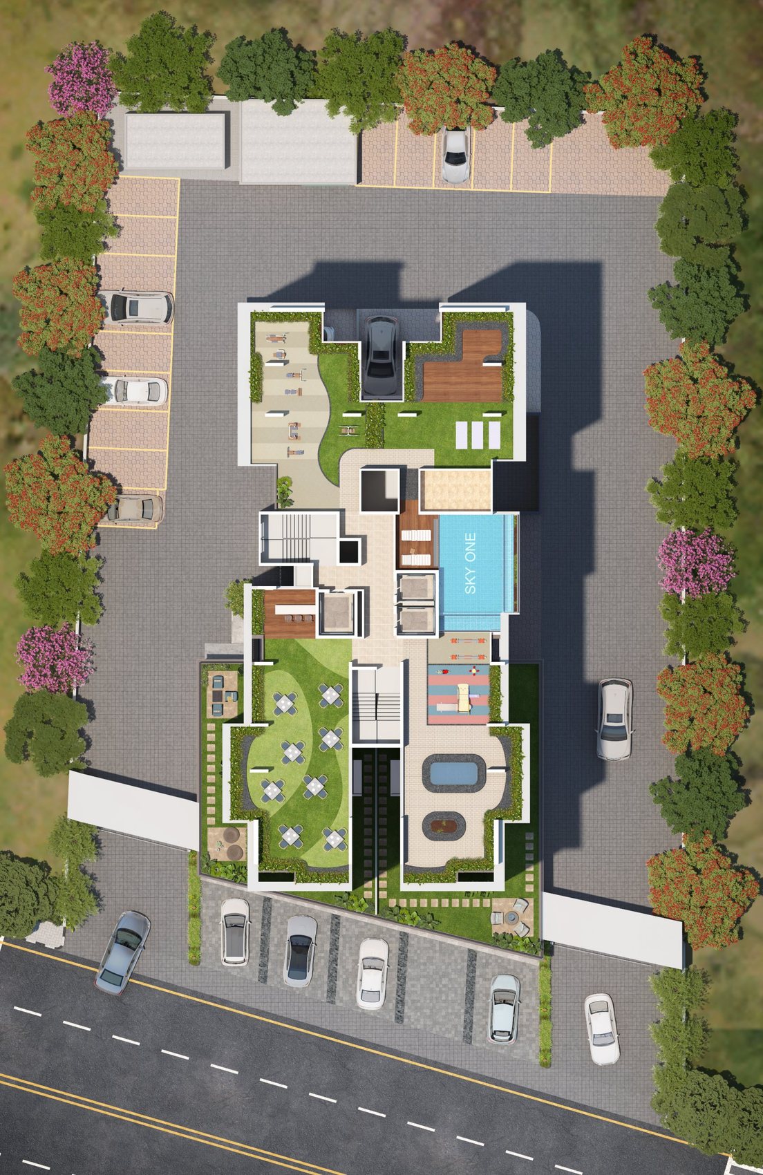 SkyOne master site plan